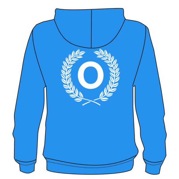 Otters Adult Contrast Hoodie Thumbnail