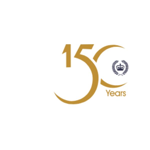 RCYC 150 years logo Right Sleeve White Thumbnail