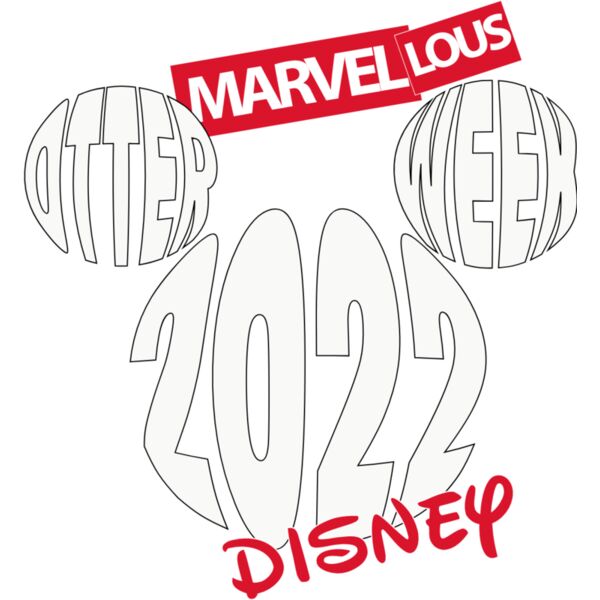 otter week disney T shirt White DTF Thumbnail